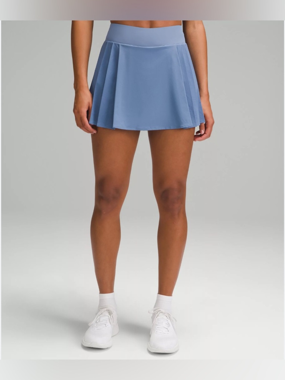 Lululemon Side-Pleat High-Rise Tennis Skirt Blue